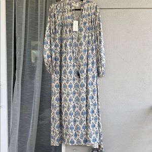 Natalie Martin Lizzy maxi dress in cypress blue